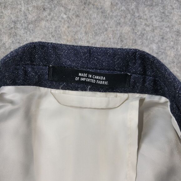 Todd Snyder Donegal Sutton Suit Jacket Sport Coat Blazer size 36S Blue NWT $698 - Picture 3 of 14